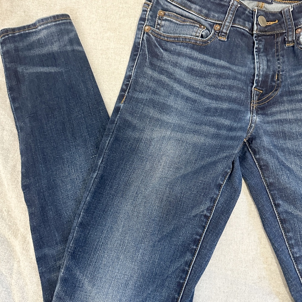 American Eagle Men’s Denim Skinny Jeans Dark Wash in Great Condition 28W, 32L - Picture 4 of 6